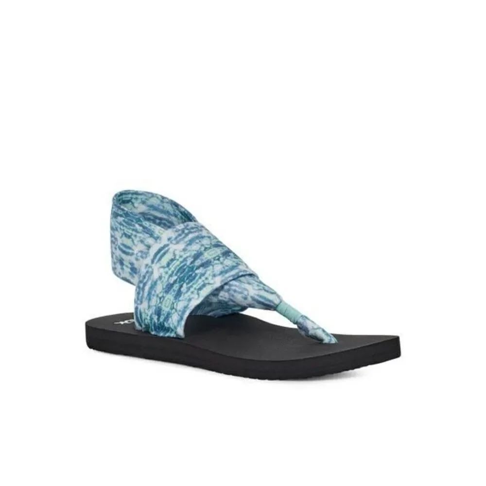 ✨Sanuk Women's Sling Soft Top Kaleidoscope Sz 8 Sandals✨